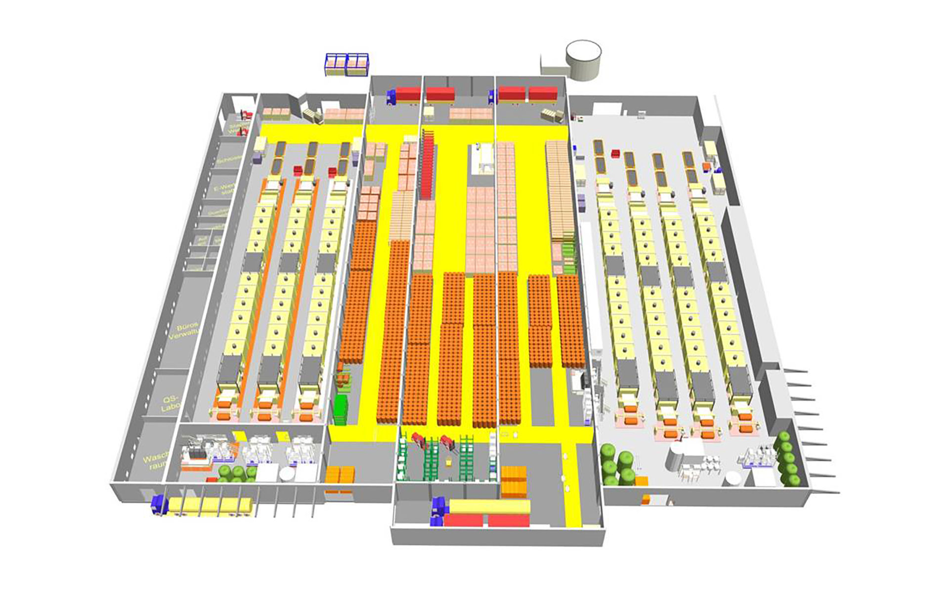 Projektbild 3 Fabrikplanung Oberflächenveredelung